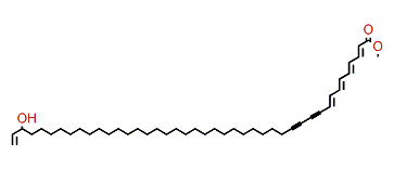 Methyl 41-Hydroxy-2,42-tritetracontapentaenediynoate